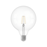 Calex Warm Filament LED Lamp - E27 - G125 - Clear - 4.5W - Dimmable